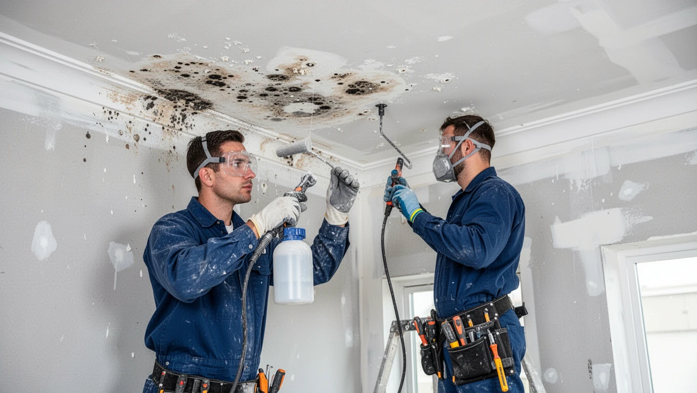 Ceiling Mold Removal