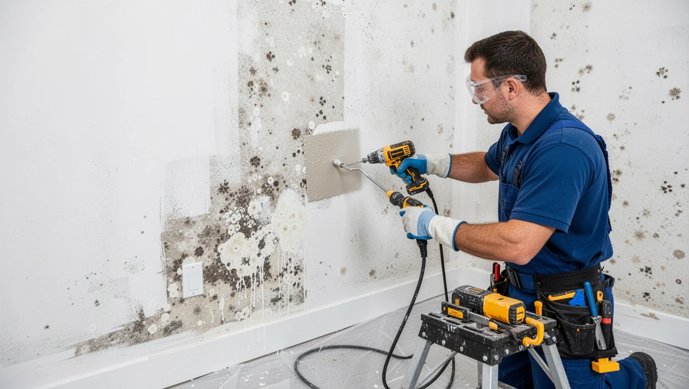 Wall Mold Removal